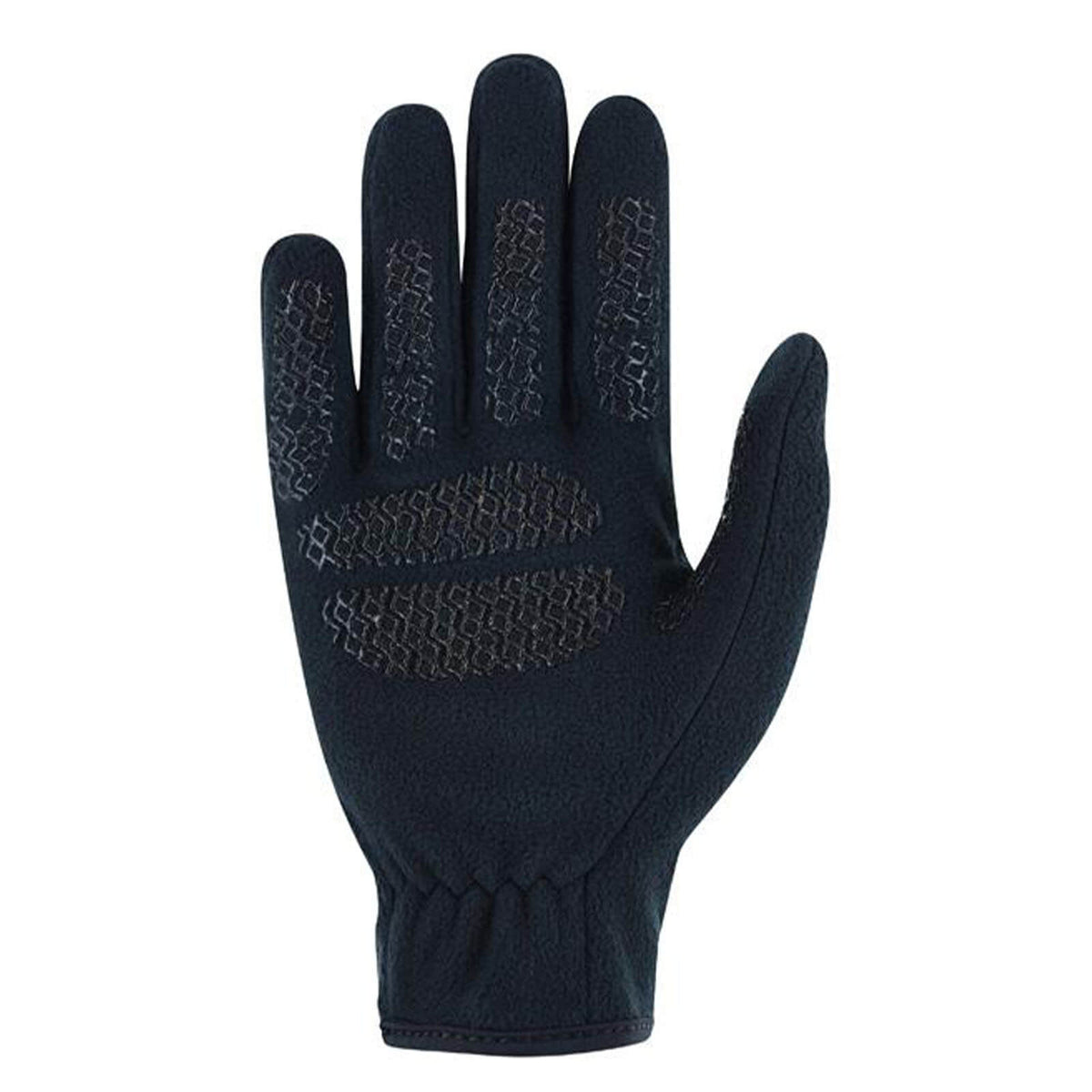 Reithandschuh Warga Winterreithandschuh, Schwarz, Produkt allein auf weißem Hintergrund.