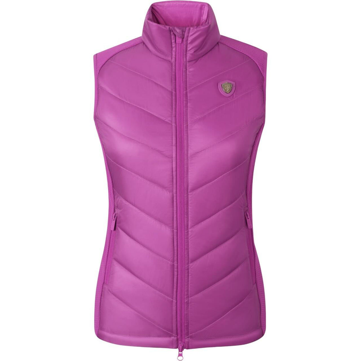 Covalliero Weste Damen FS 2026 Combiweste, Light Berry, Produkt allein auf weißem Hintergrund.
