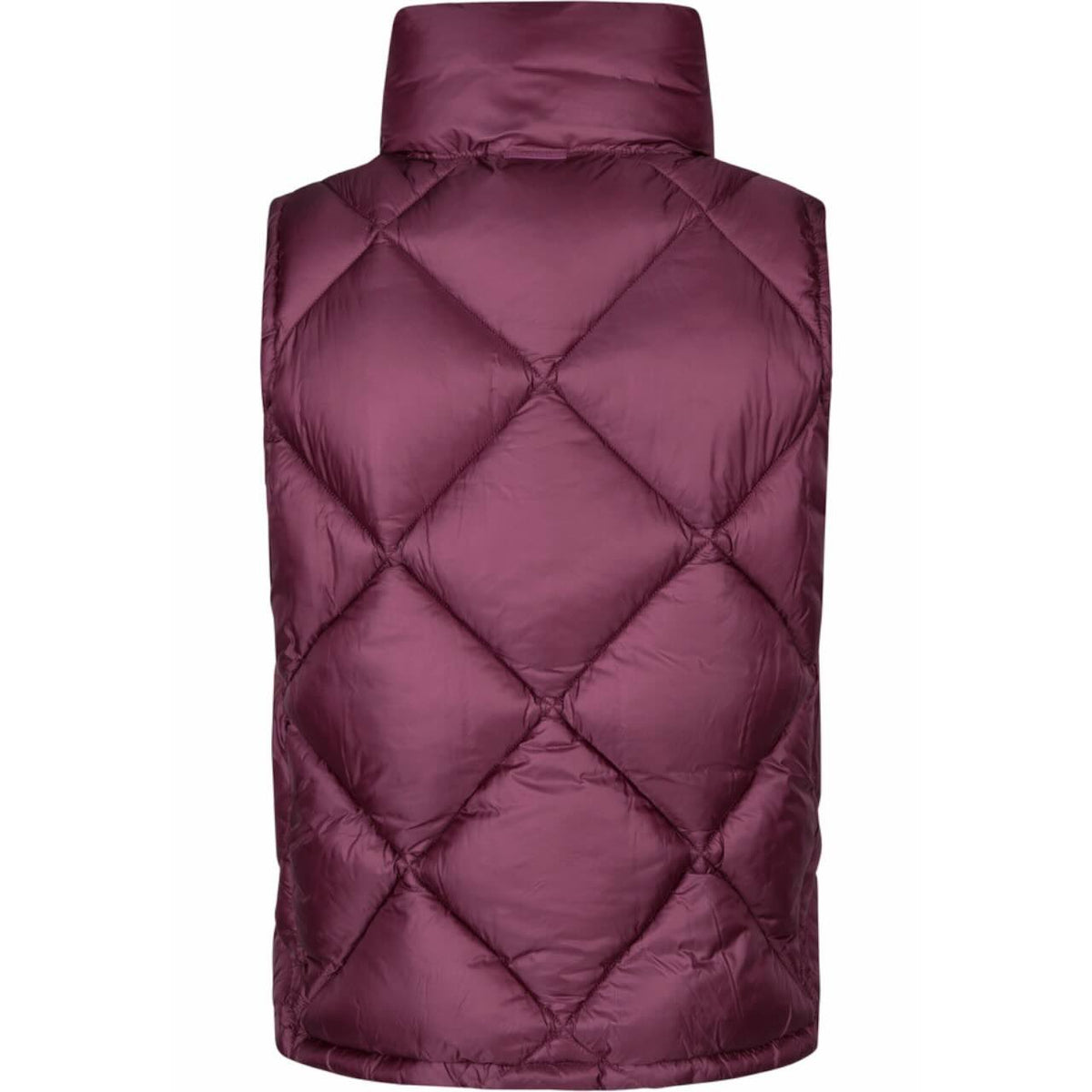 Eskadron Weste Damen Quilt-Waistcoat Heritage 2025 Steppweste, Burgundy, Produkt allein.