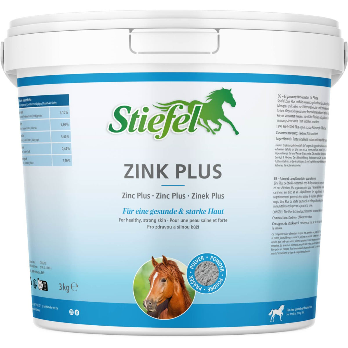 Zink Plus Pferde Nahrungsergänzungsmittel