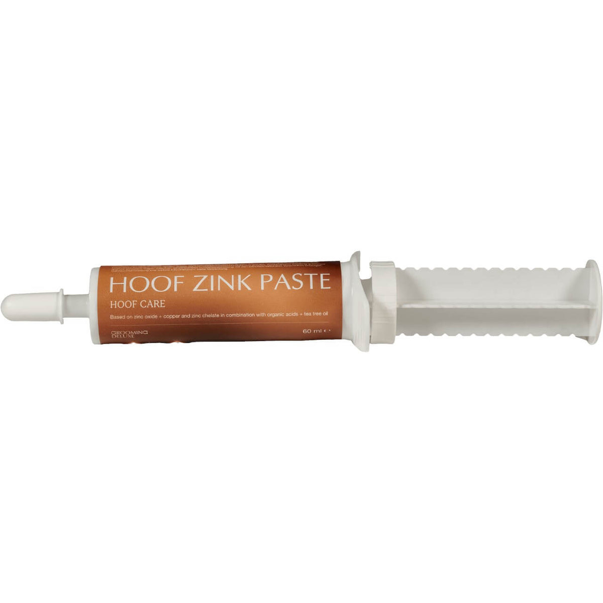 Grooming Deluxe Zinkpaste Equi Hoof Hufpflege, 60 ml, Produkt allein auf weißem Hintergrund.