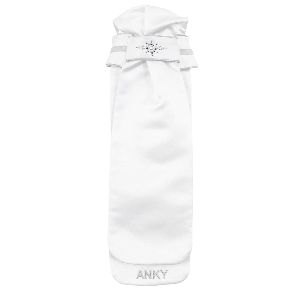 ANKY Plastron Damen Stone-DeLuxe ATP21502 C-Wear, Silver/White, Produkt allein auf weißem Hintergrund.