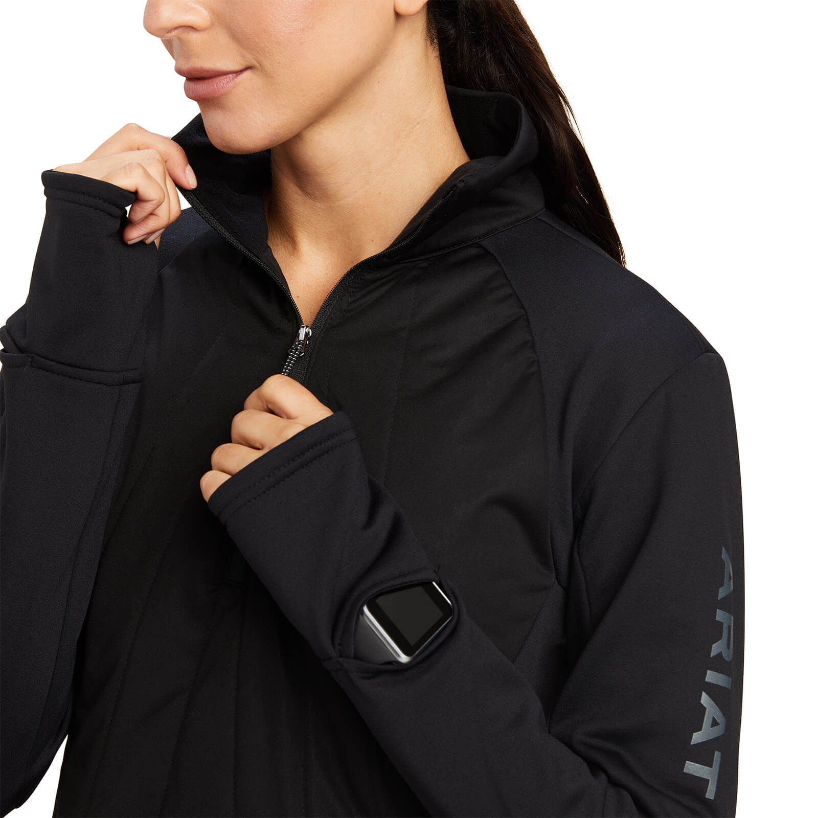 Sweatshirt Damen Venture 1/2 Zip