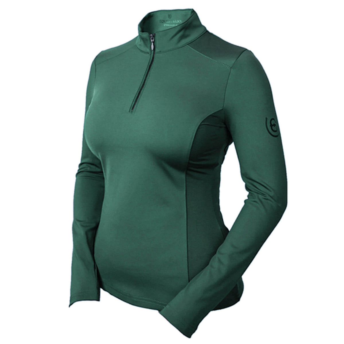 Baselayer Damen Sycamore Green Langarmshirt, Sycamore Green, Produkt allein auf weißem Hintergrund.
