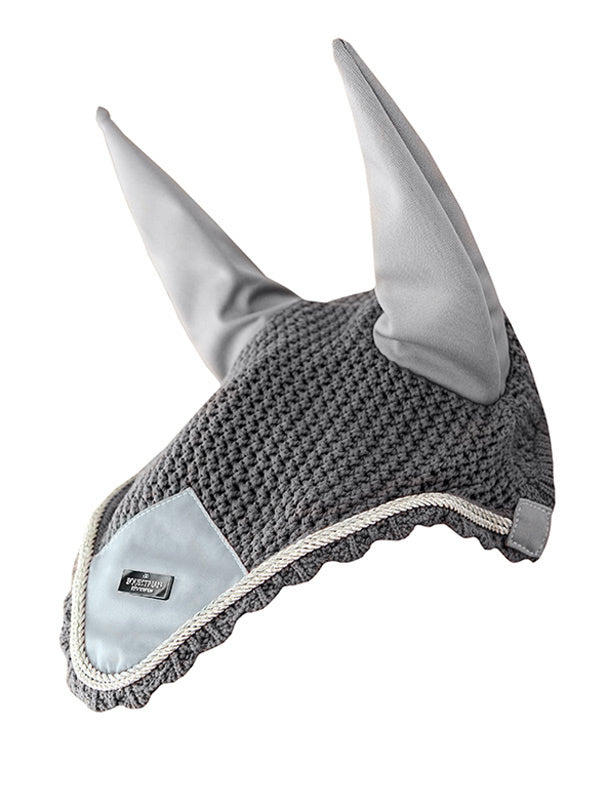 Equestrian Stockholm Fliegenmütze Ice Blue Fliegenhaube, Ice Blue, Produkt allein auf weißem Hintergrund.