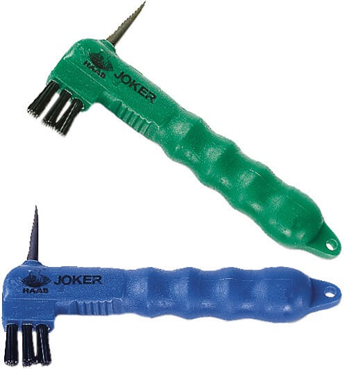 Haas Hufkratzer Joker, mehrere Farbvarianten, Produkt allein.