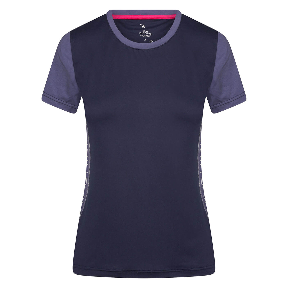 Imperial Riding T-Shirt IRHTwinkle 2.0 Reitshirt atmungsaktiv, Navy, Produkt allein auf weißem Hintergrund.