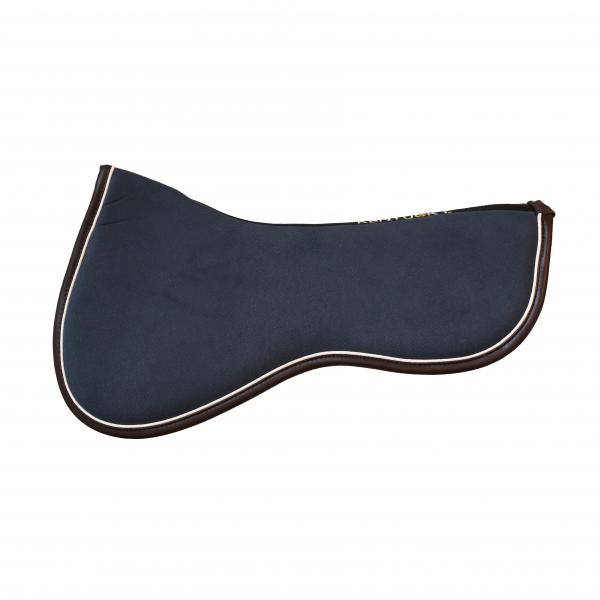 Kentucky Horsewear Anatomisches Sattel Pad Absorb Sattelpad Rückenpad, Marine, Produkt allein auf weißem Hintergrund.