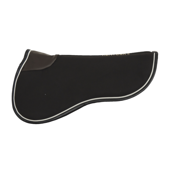 Kentucky Horsewear Sattelpad Absorb, Schwarz/Schwarz, Produkt allein auf weißem Hintergrund.