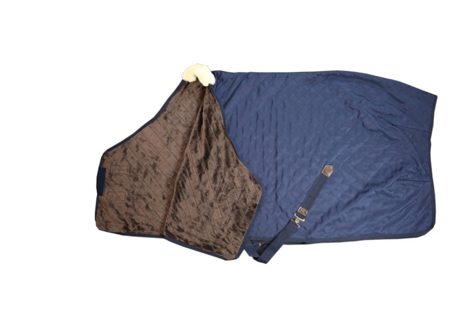 Kentucky Horsewear Stalldecke 0g Stable Rug Pferdedecke, Navy, Produkt allein auf weißem Hintergrund.