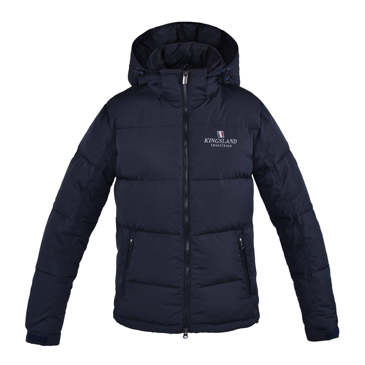 Kingsland Daunenjacke Classic Unisex Winterjacke, Navy, Produkt allein auf weißem Hintergrund.