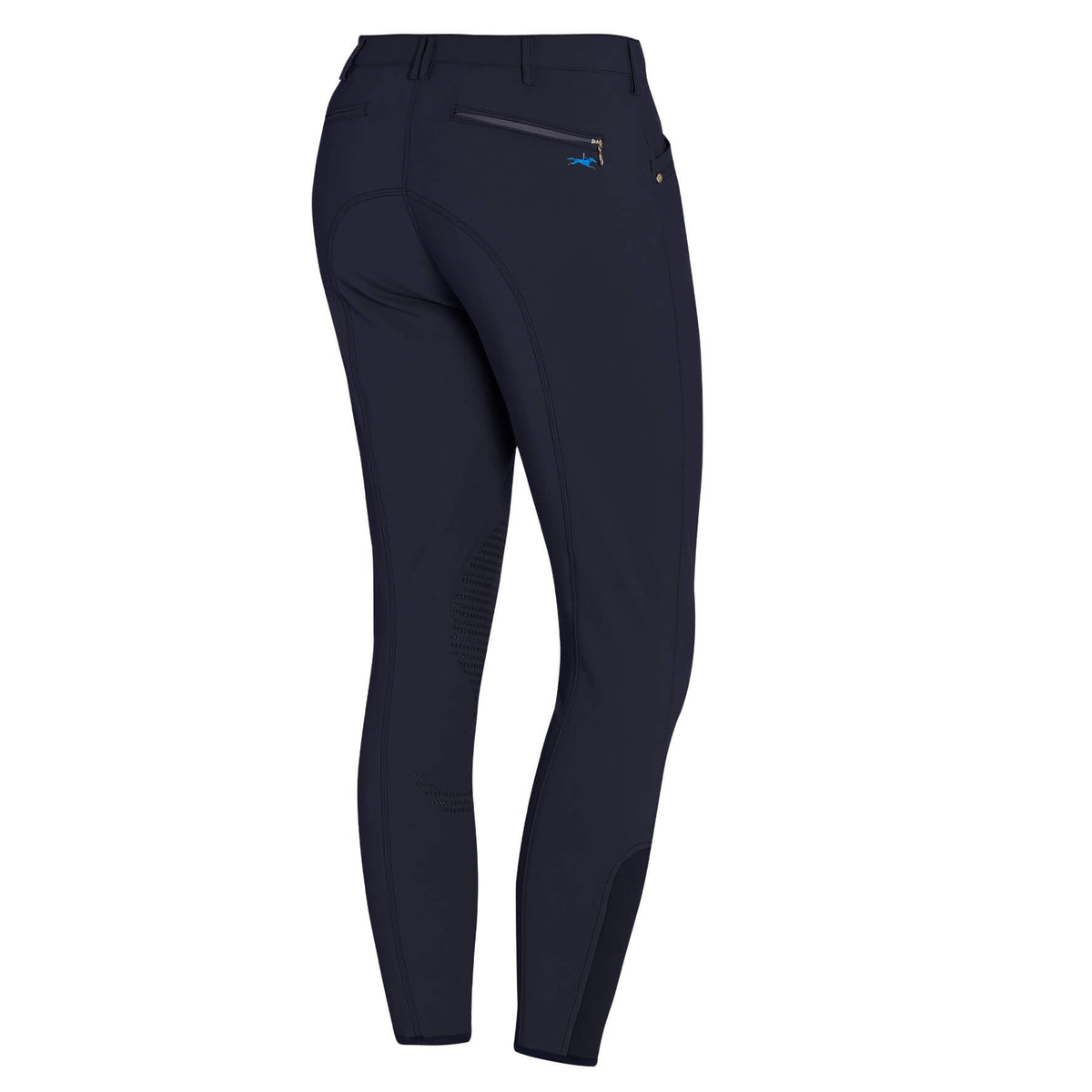 Schockemöhle Sports Reithose Herren Knee-Grip Summer Fynn KG, Navy, Produkt allein auf weißem Hintergrund.