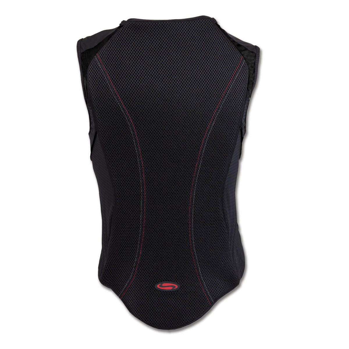 Swing Rückenprotektor Erwachsene P06 Flexible Schutzweste, Schwarz, Produkt allein auf weißem Hintergrund.