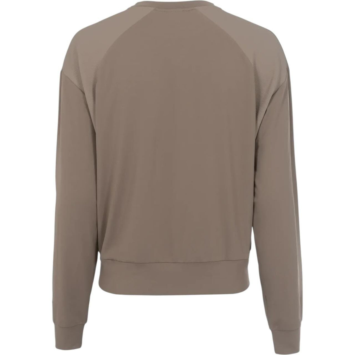 Cavallo Sweatshirt Damen CAVALBECKA FS 2026 Langarmshirt, Taupe, Produkt allein auf weißem Hintergrund.