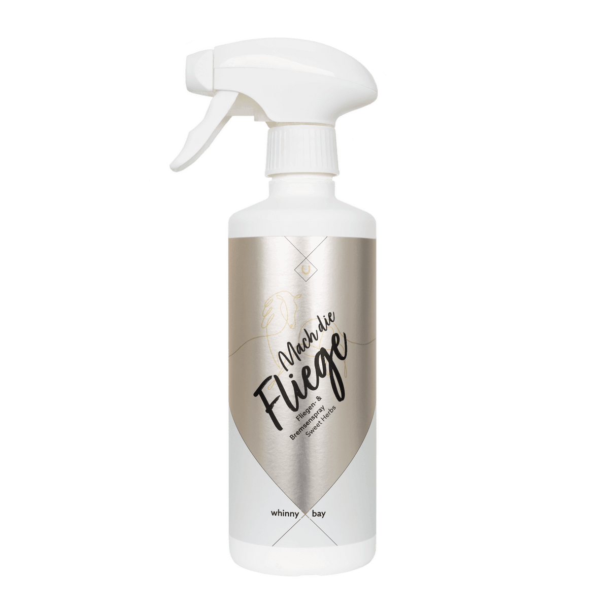 Pflegemittel Set - Mähnenspray, Fliegenspray, Sprühshampoo, Huföl & Lederpflege