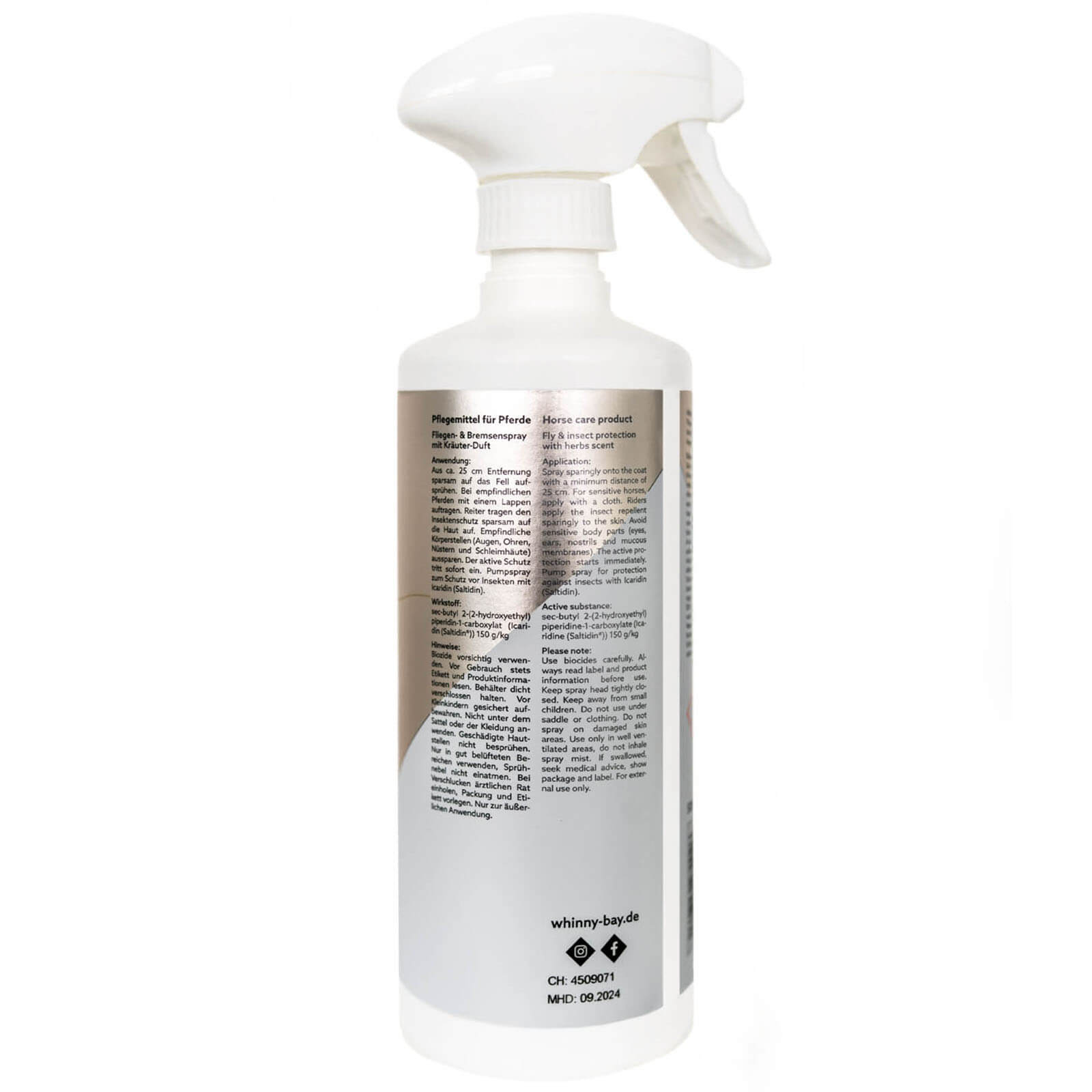 Fliegenspray Mach die Fliege Kräuterduft Insektenschutzspray