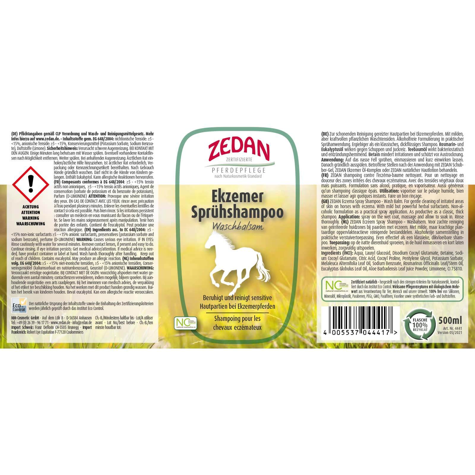 Ekzemer Sprühshampoo - Waschbalsam
