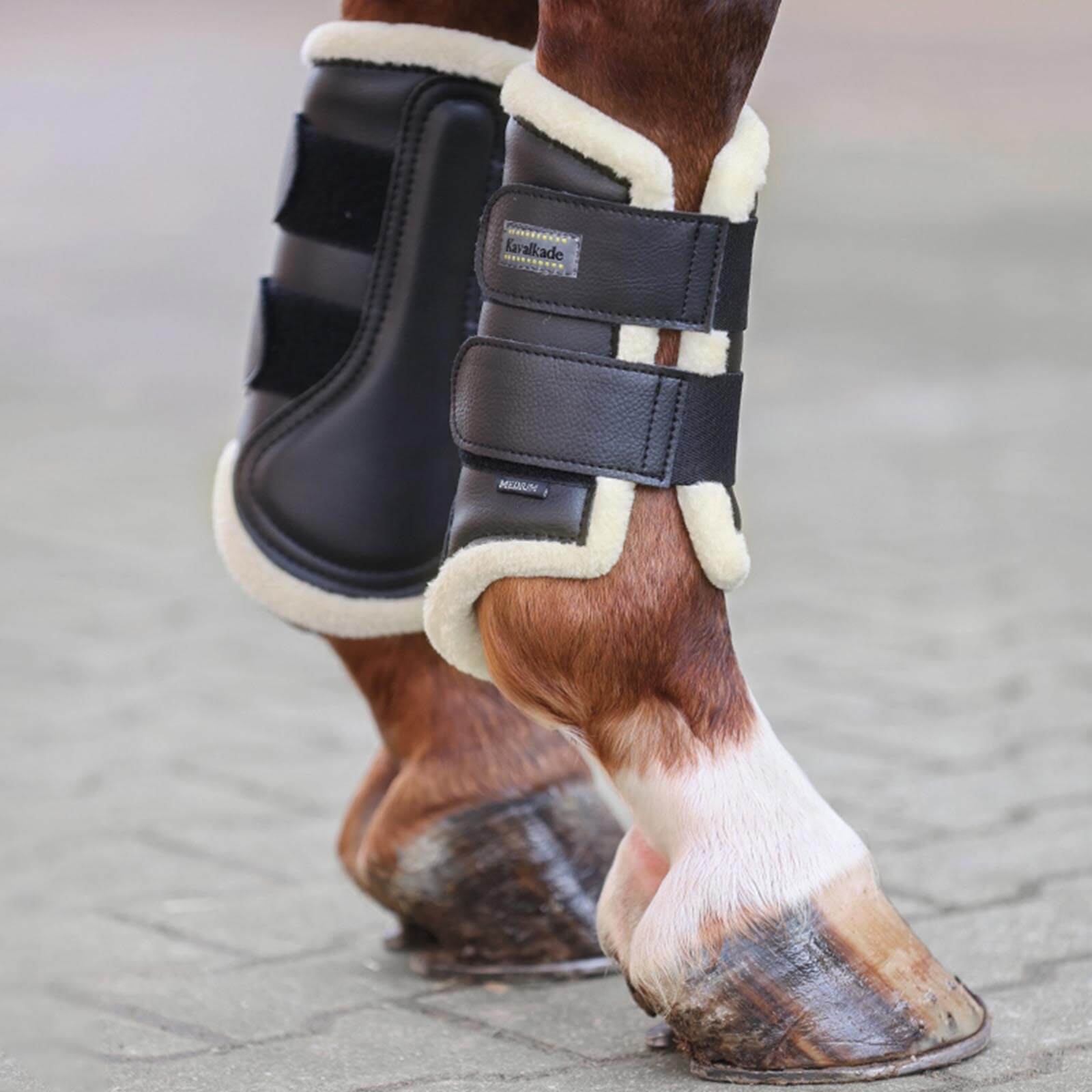 Gamaschen Anatomic mit Kunstfell