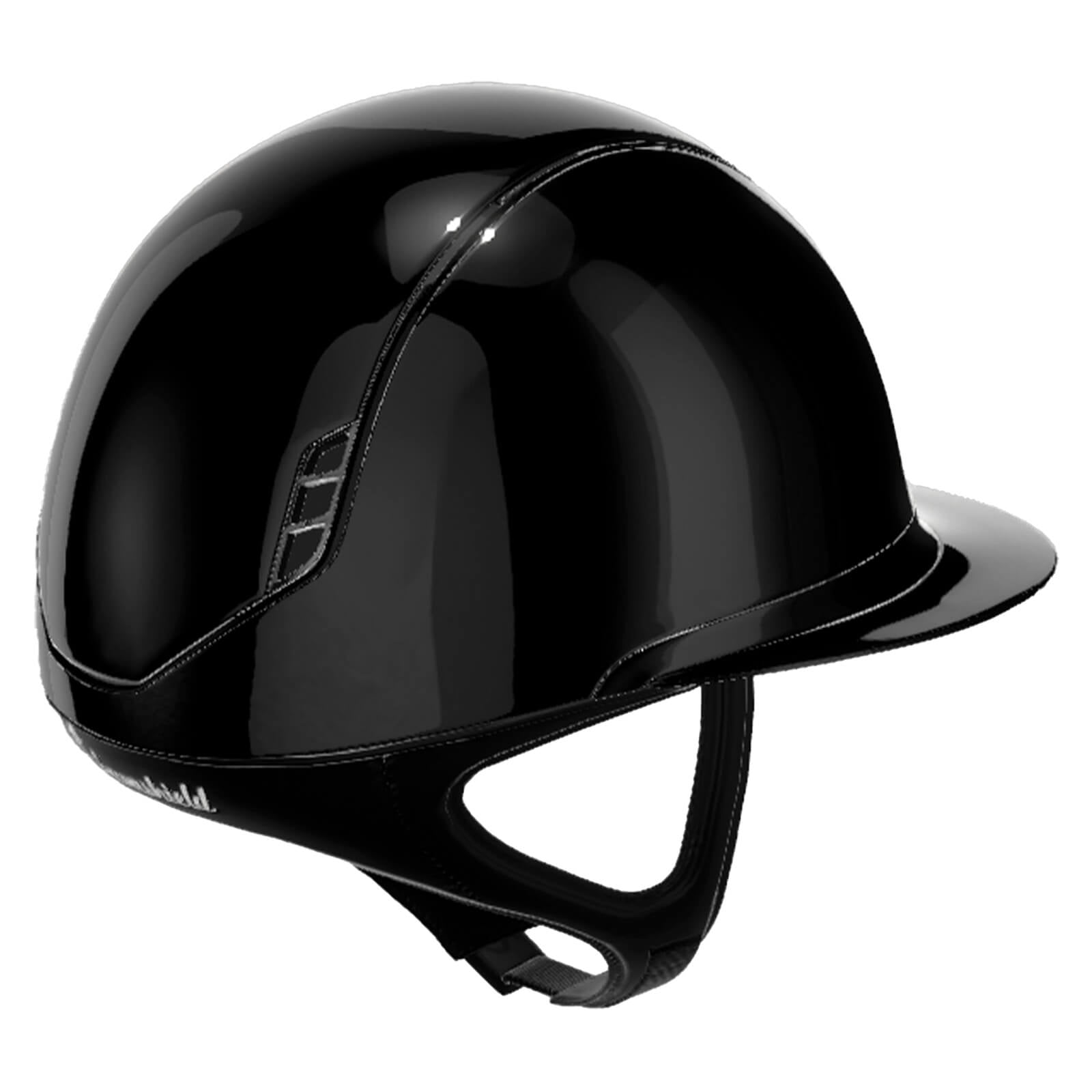 Reithelm Miss Shield 2.0 Black SG Top + Frontal Band Shadowglossy Trim + Blason Black Chrome 5SW