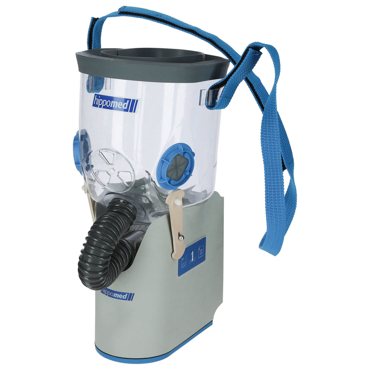 Akku-Ultraschall-Inhalator inklusive Warmblutmaske AirOne Flex Pferdeinhalator