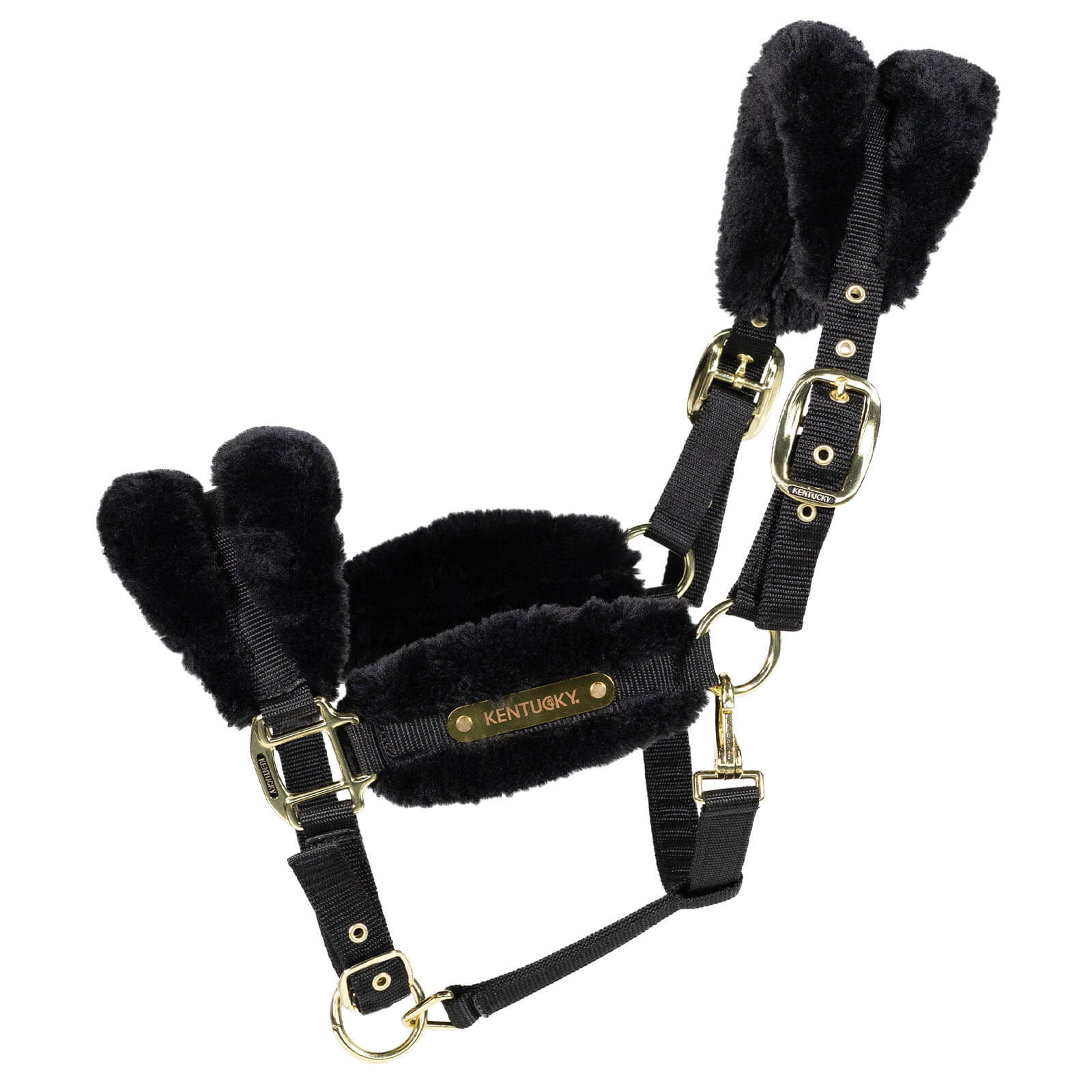 Nylonhalfter mit Lammfell Soft Stallhalfter