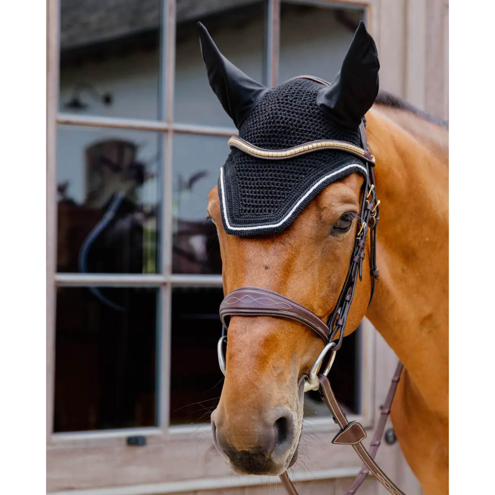 Fliegenmütze Fly Veil Wellington Diamond Rope Fliegenohren