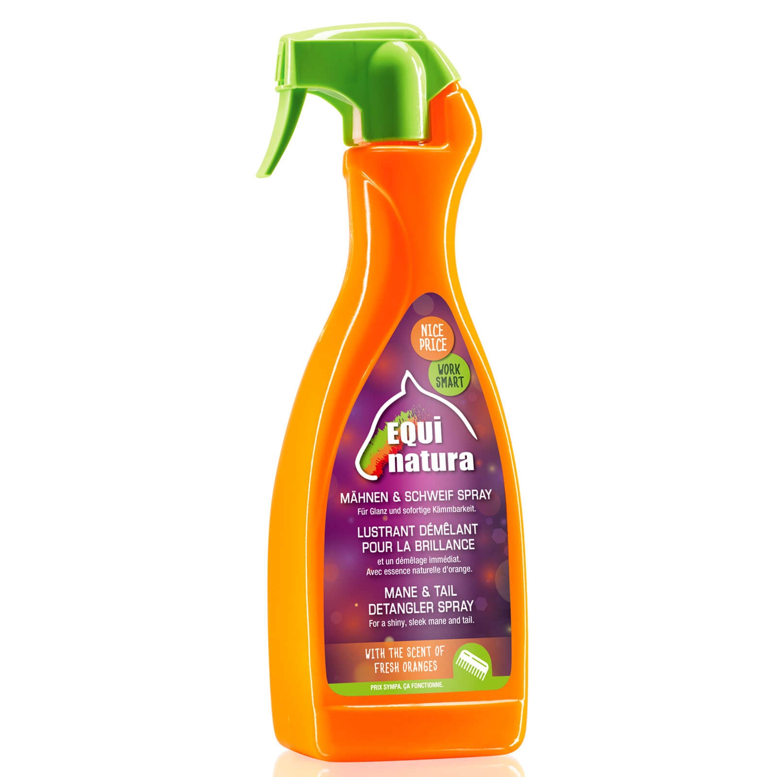 Striegel Mähnen und Schweif Spray