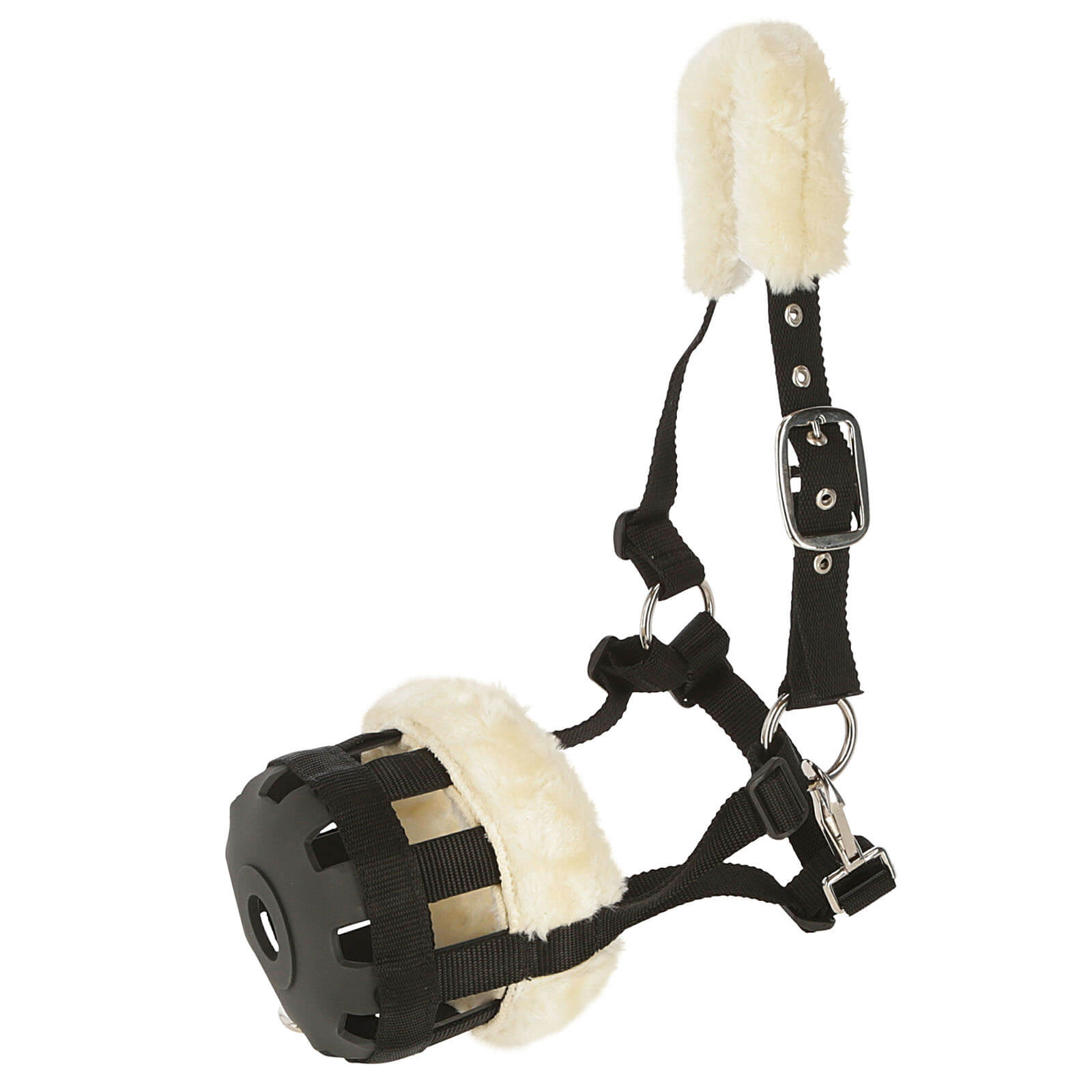 Maulkorb Teddyfleece Fressbremse