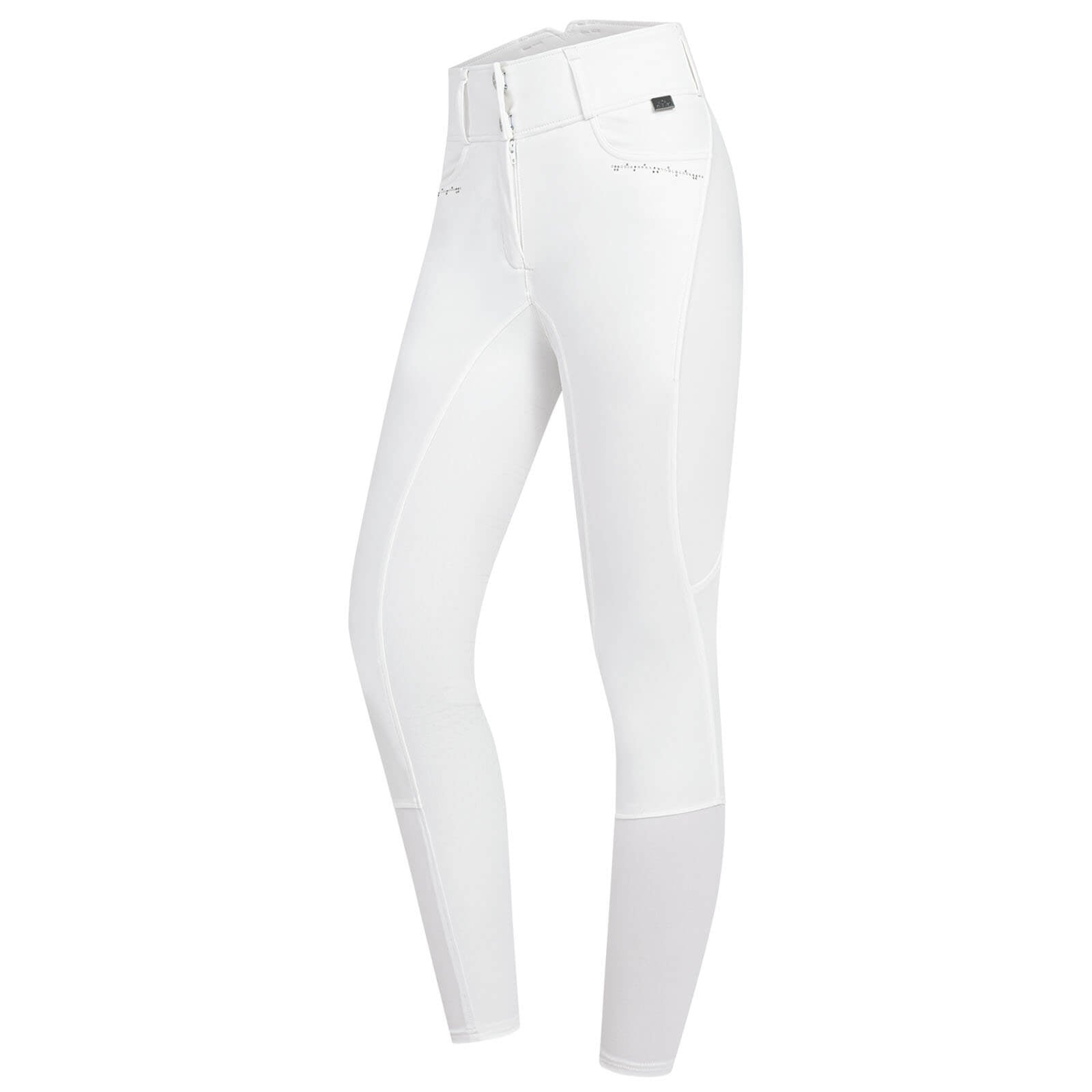 Reithose Damen Full-Grip Mathilda Glam High Waist Damenreithose Vollbesatz