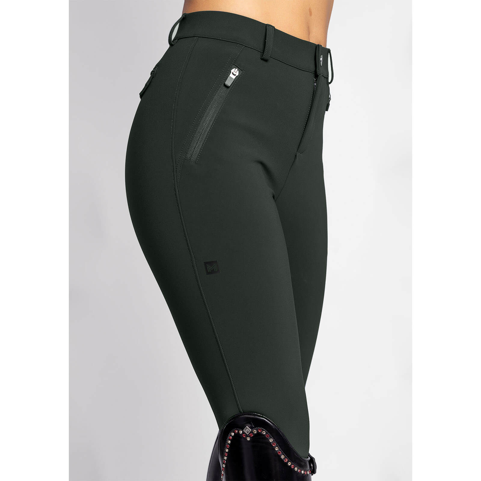 Reithose Damen Full-Grip Geo Damenreithose Vollbesatzreithose