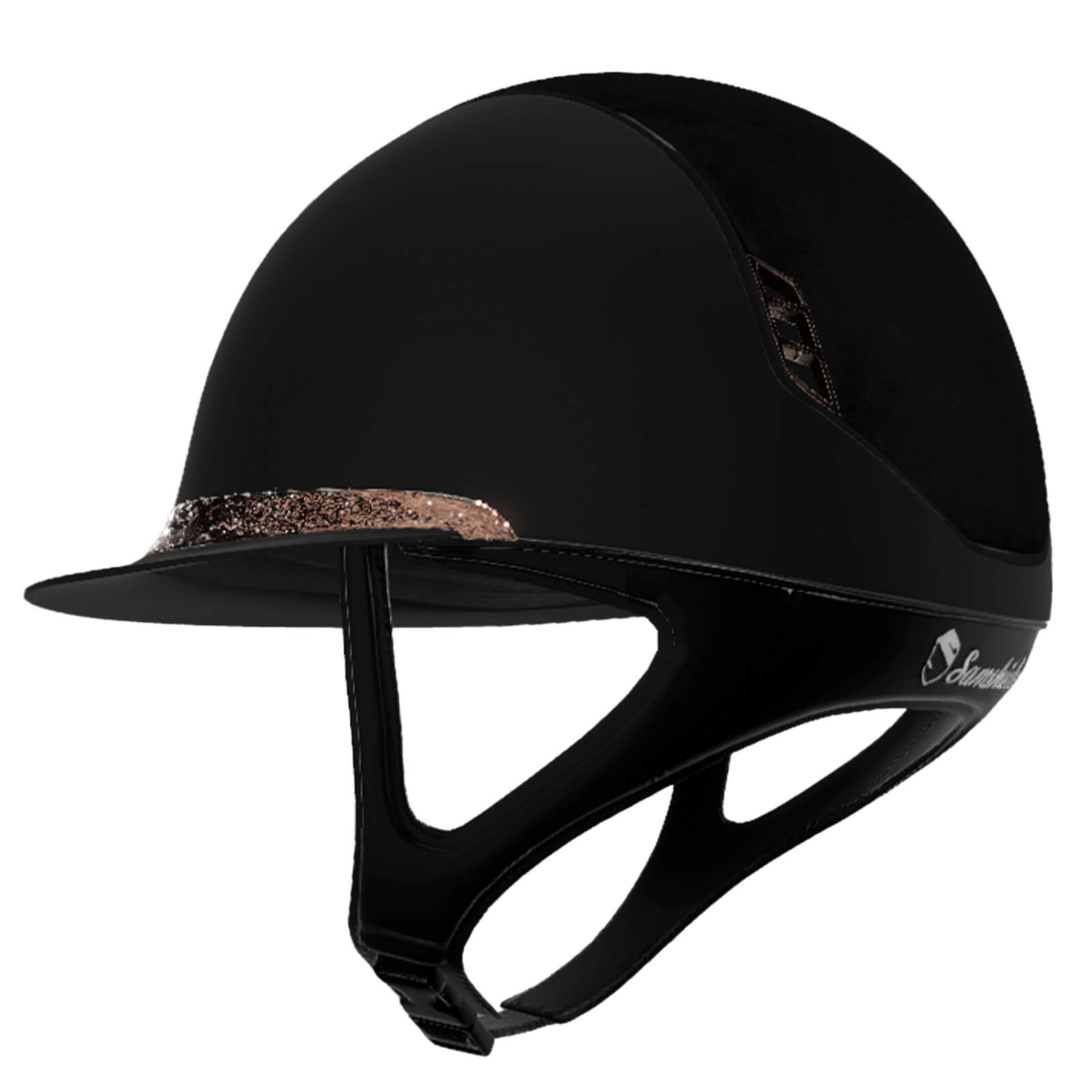 Reithelm Miss Shield 2.0 Black SM Top Alcantara Frontal Band CrFabric Trim Matt Black Blason CrFabri