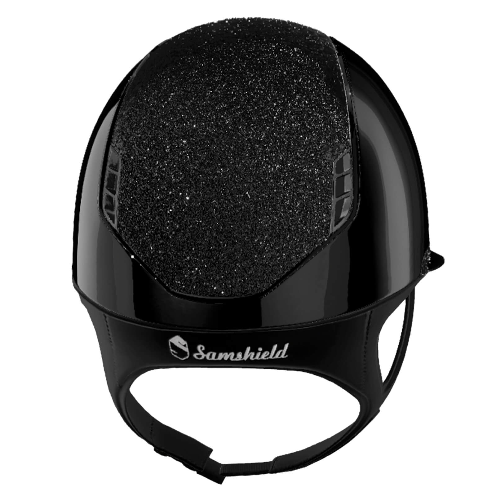 Reithelm Miss Shield 2.0 Black SG Top + Frontal Band Ultra Fine Rocks Trim + Blason Matt Black