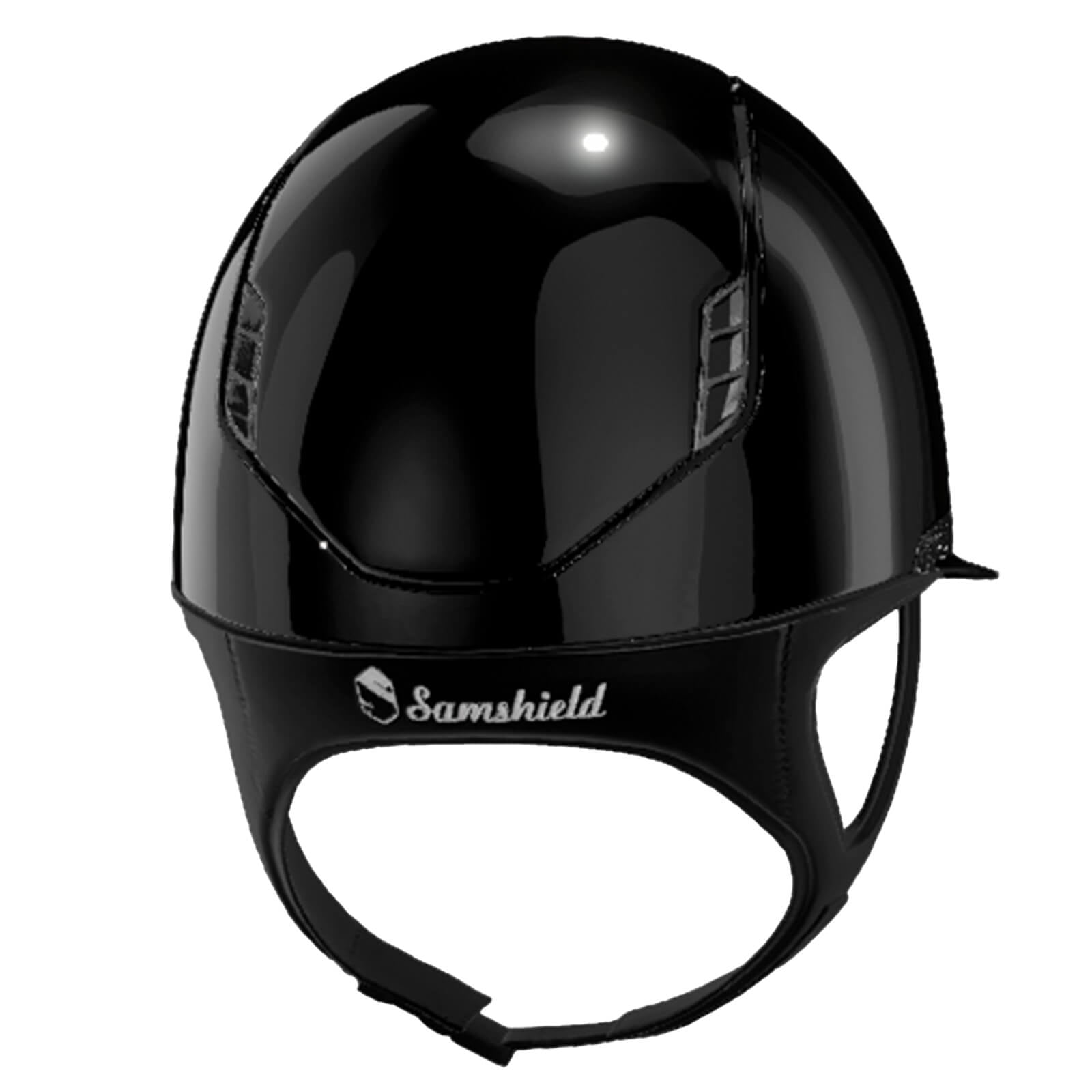 Reithelm Miss Shield 2.0 Black SG Top SG Frontal Band Ultra Fine Rocks Trim + Blason Black Chrome