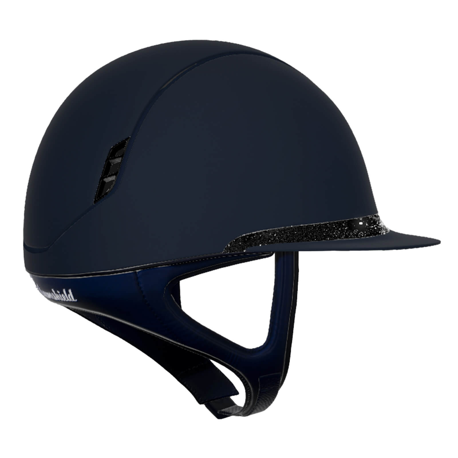 Reithelm Miss Shield 2.0 Blue SM Top SM Frontal Band CrFabric Trim Matt Blue Blason Crystal Fabric