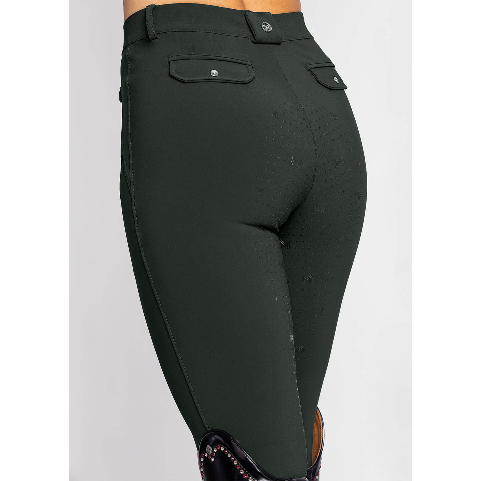 Reithose Damen Full-Grip Geo Damenreithose Vollbesatzreithose