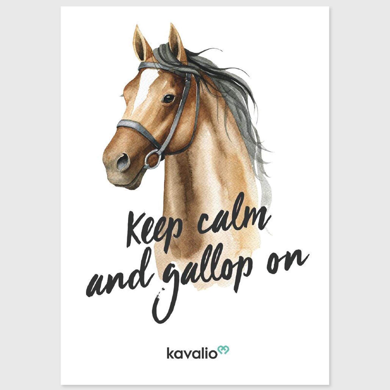 Postkarte Keep Calm