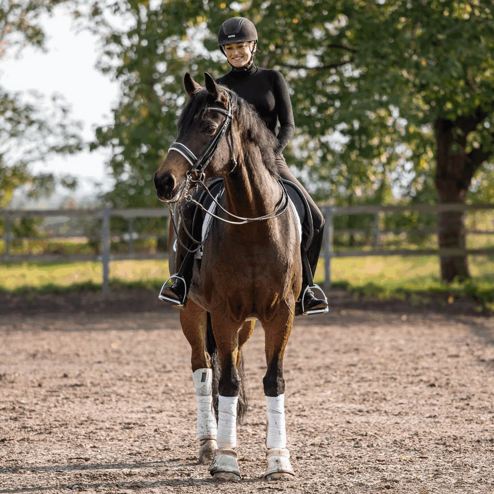 Dressurkandare Lang HO 12 mm SENSOGAN® Reitkandare