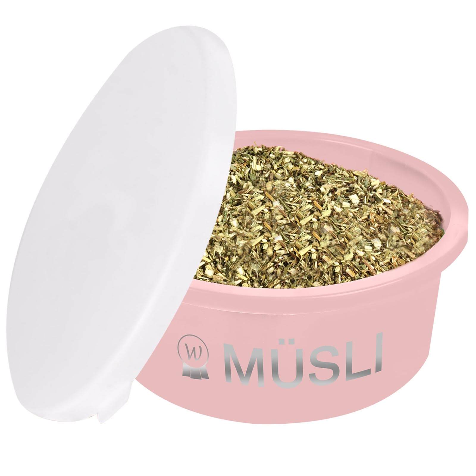 Müsli-Schale mit Deckel Futterschüssel