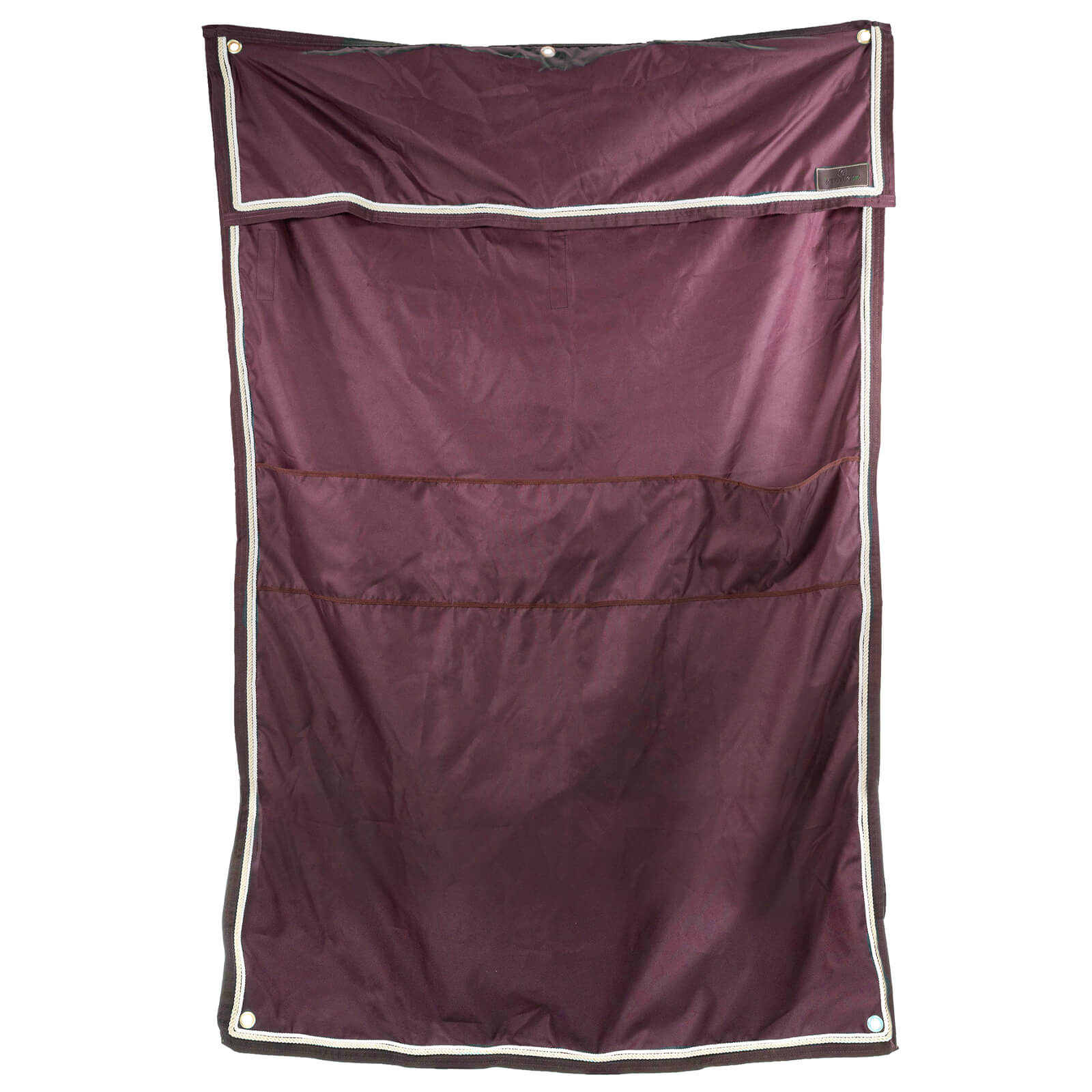 Boxenwandvorhang Classic mit Taschen