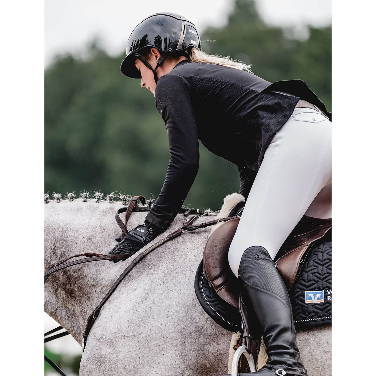 Reithelm Exxeed Shiny Chrome Helm