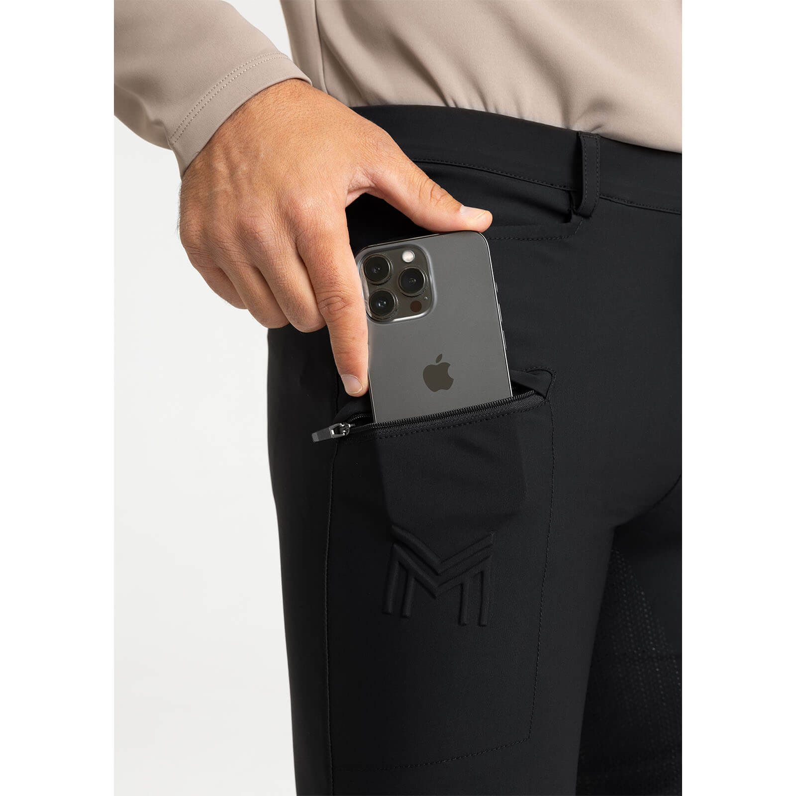 Reithose Herren Full Grip Motion Breeches Herrenreithose