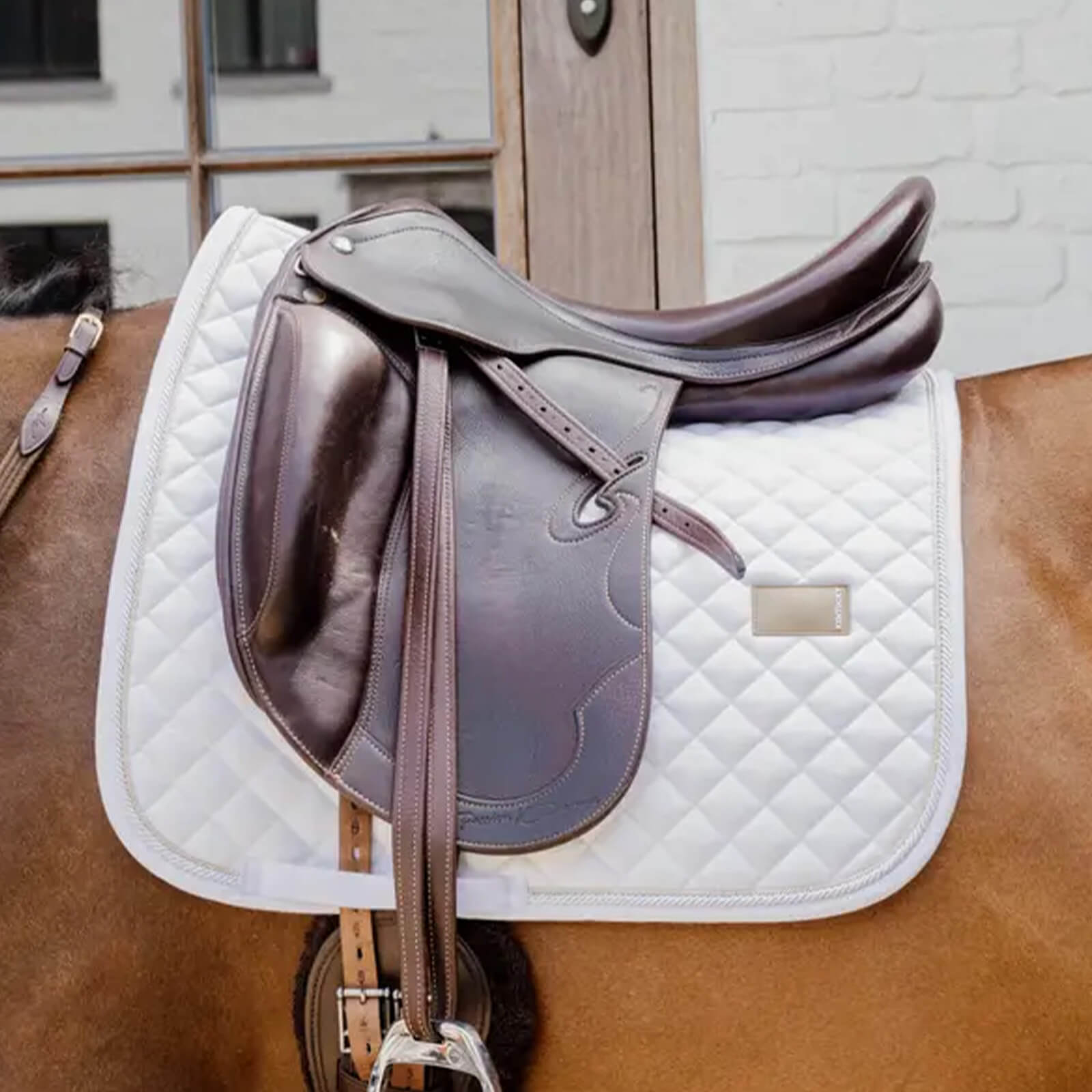Dressurschabracke Saddle Pad Diamond Rope Dressage Schabracke