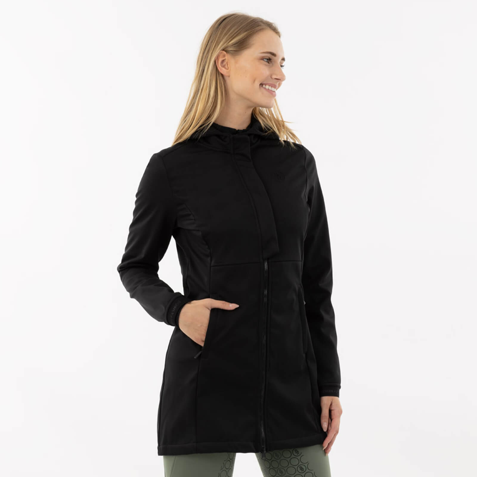 Mantel Damen Frederique Softshell-Mantel lang
