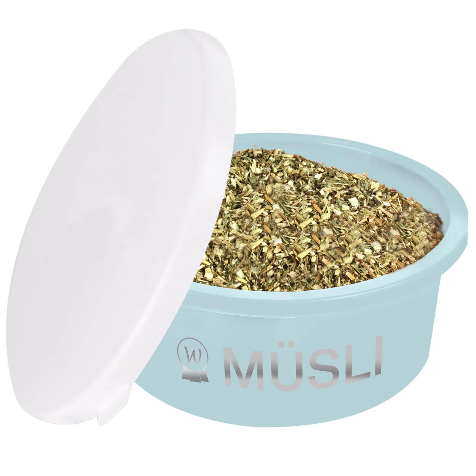 Müsli-Schale mit Deckel Futterschüssel