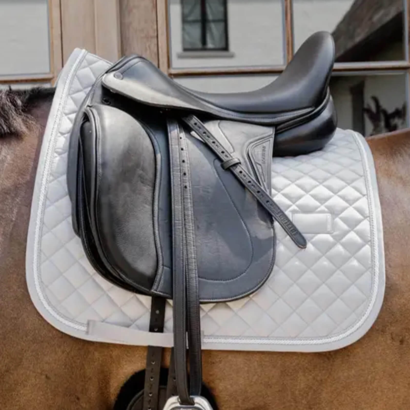 Dressurschabracke Saddle Pad Diamond Rope Dressage Schabracke