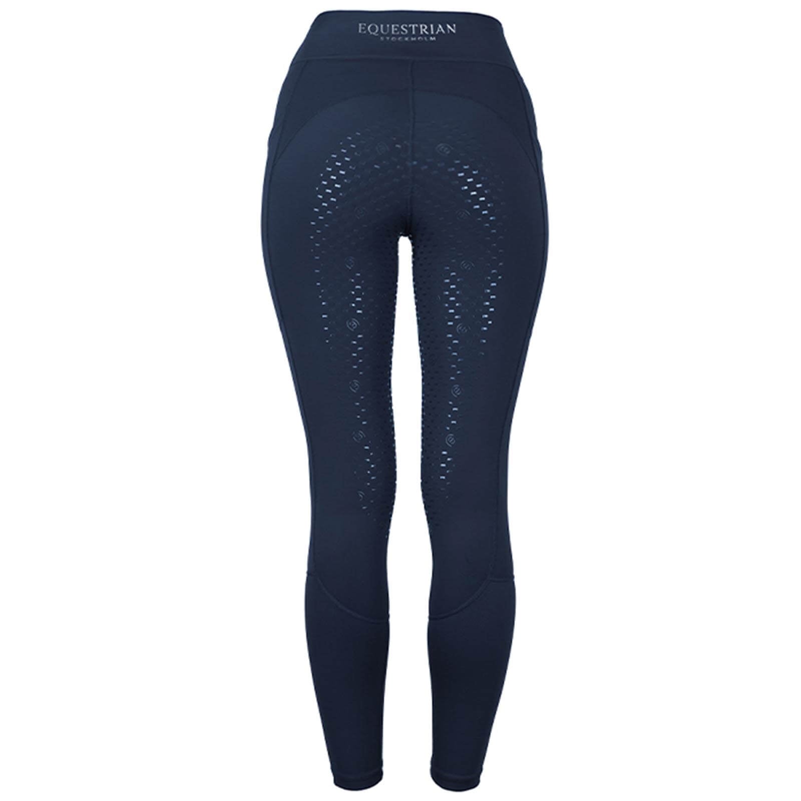 Reitleggings Damen Full-Grip Movement Vollbesatz Damenreitleggings