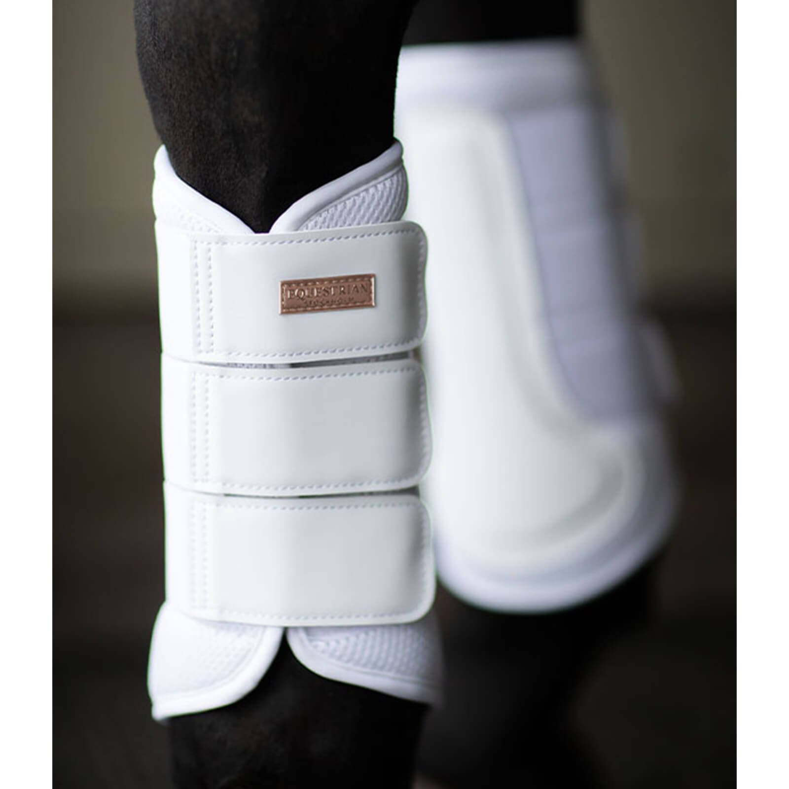 Gamaschen Classic Mesh Boots White Rose Gold Dressurgamaschen