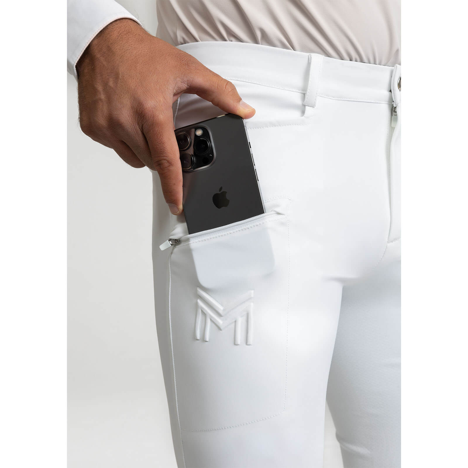 Reithose Herren Full Grip Motion Breeches Herrenreithose