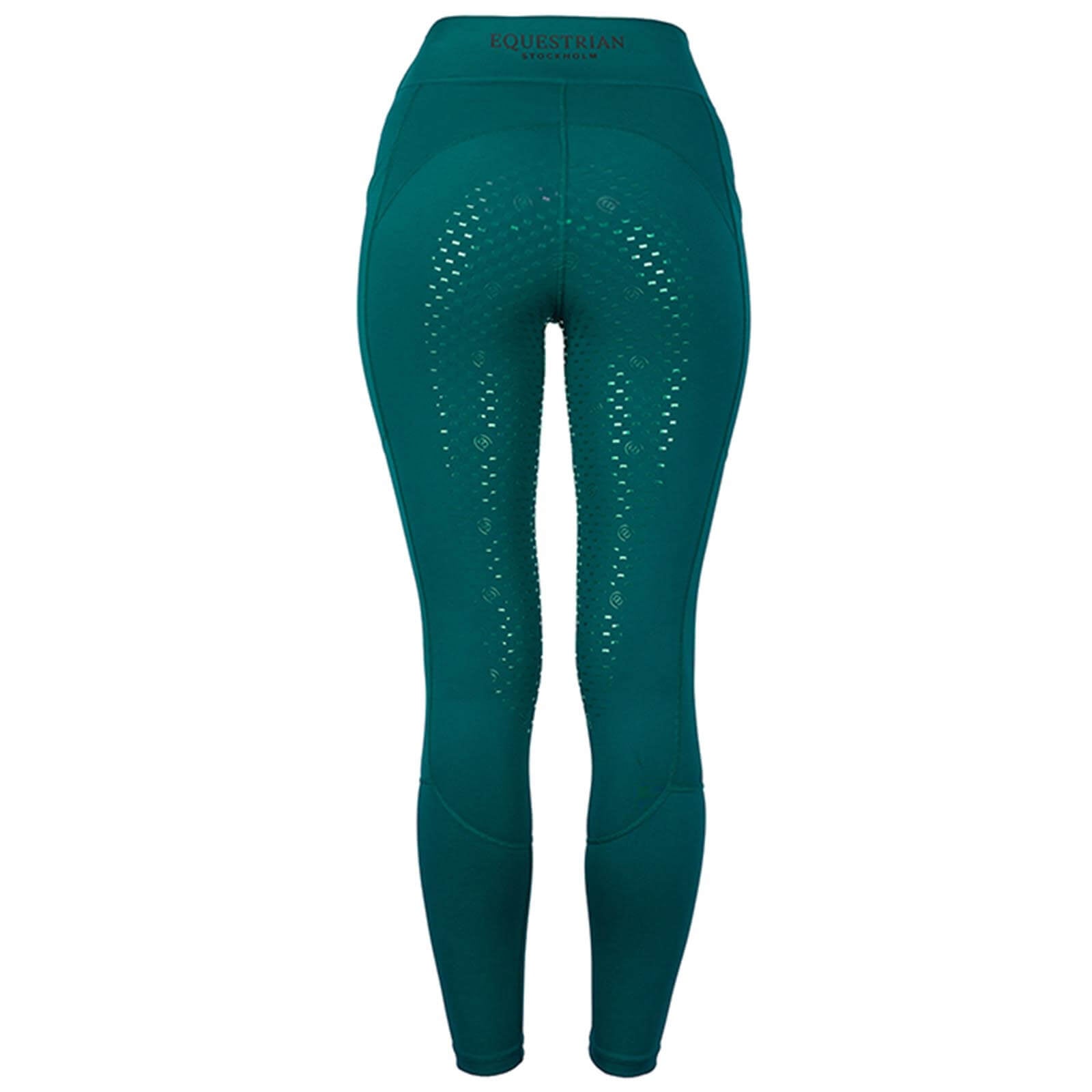 Reitleggings Damen Full-Grip Movement Vollbesatz Damenreitleggings