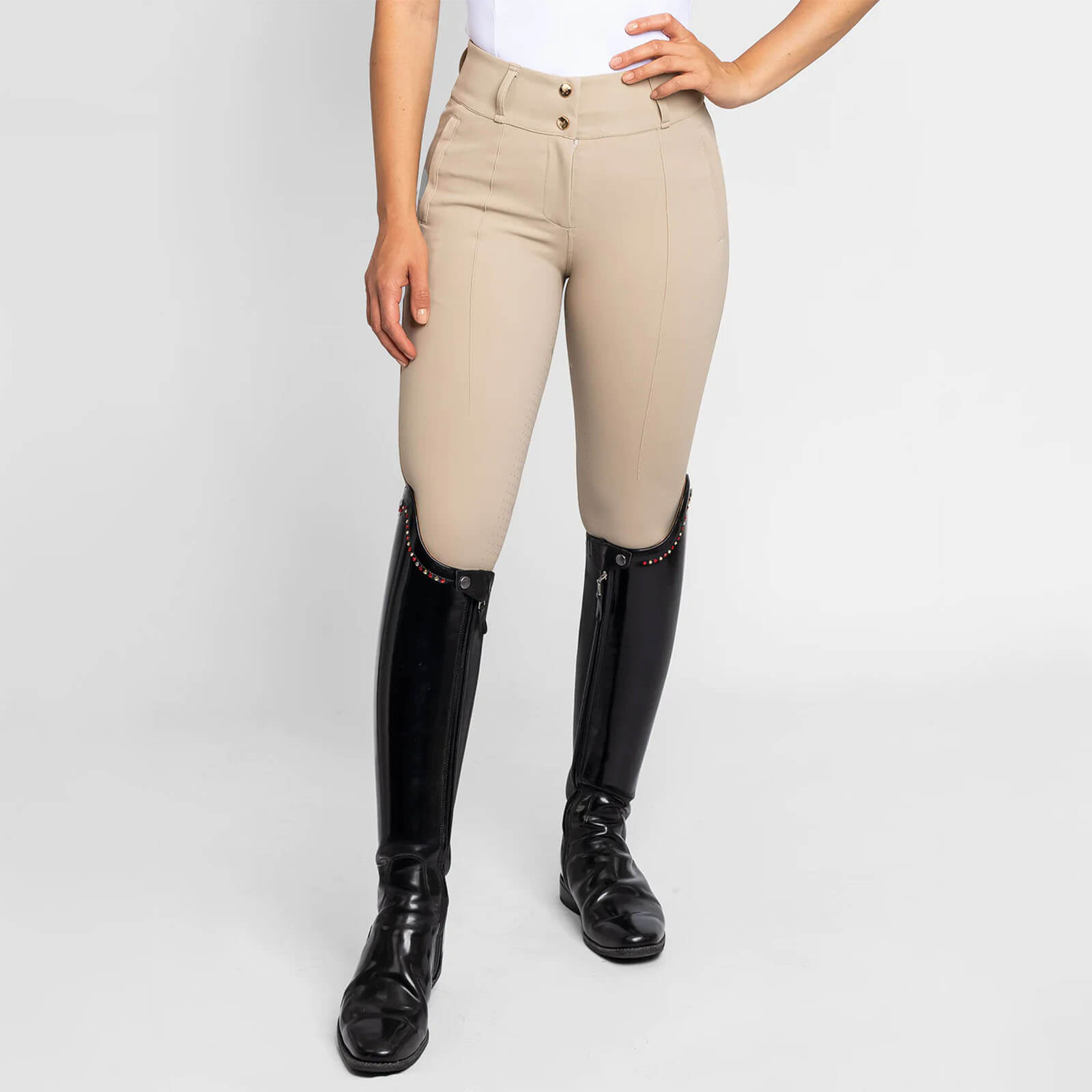 Reithose Damen Full-Grip Honour Damenreithose